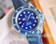 Luxury Copy Rolex Submariner Citizen Green Diamond Leather Strap Watch (3)_th.jpg